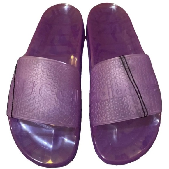 GUCCI X WMNS ADILETTE SLIDE SANDAL 'TRANSPARENT PURPLE' - Picture 1 of 14